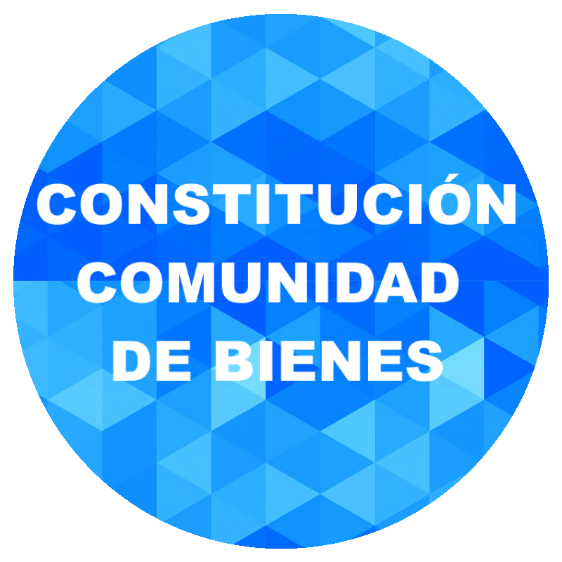 Constitución Comunidad de Bienes